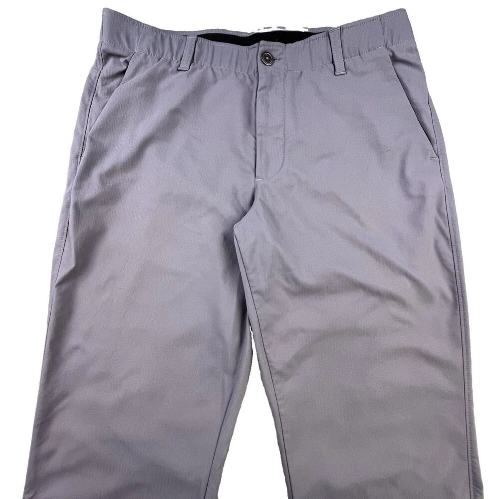 Under Armour Showdown Golf Pants Mens 34x34 Gray Performance Stretch Athletic